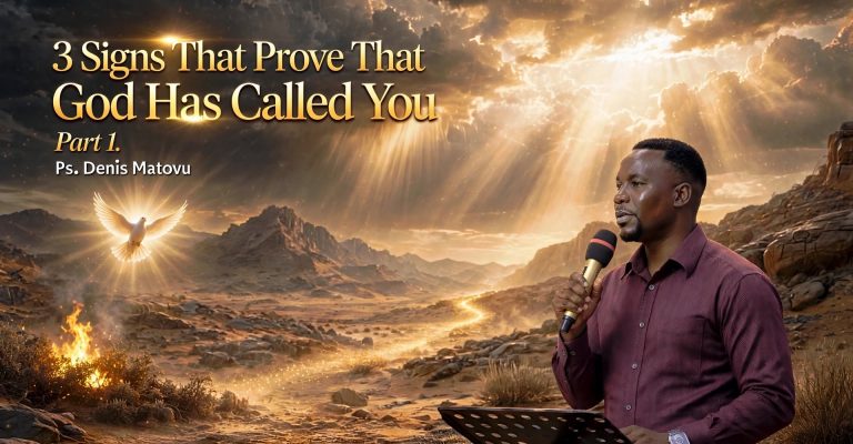 3 signs that prove that God has called you part 1