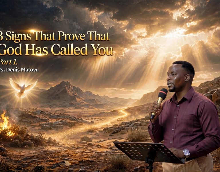 3 signs that prove that God has called you part 1
