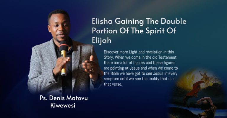 Elisha Gaining The Double Portion Of The Spirit Of Elijah