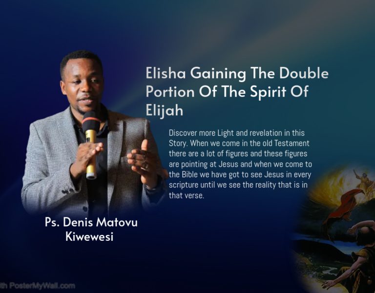 Elisha Gaining The Double Portion Of The Spirit Of Elijah