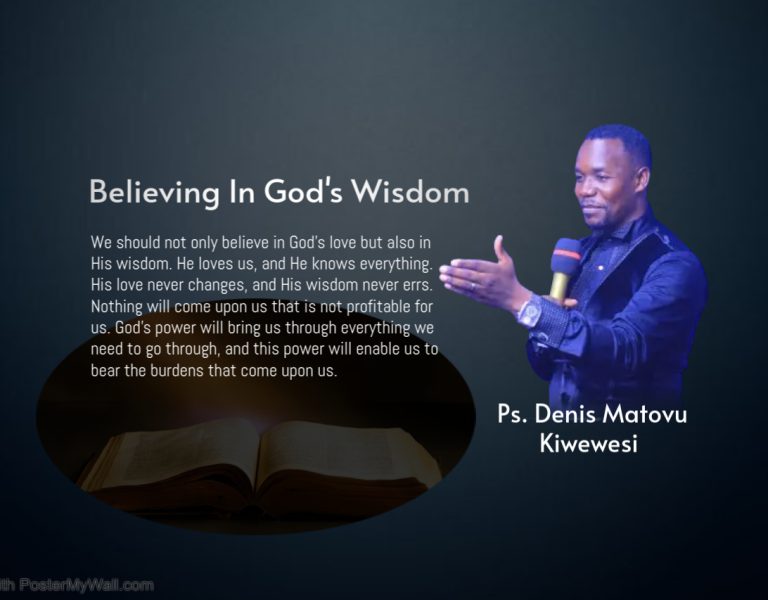 Believing In God’s Wisdom
