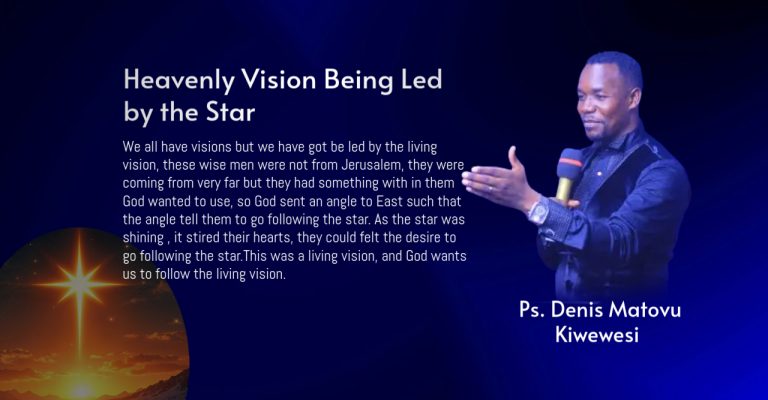 Heavenly Vision Being Led by the Star