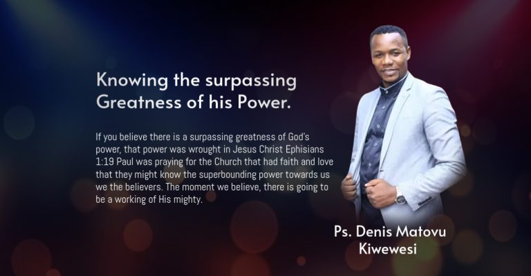 Knowing the surpassing Greatness of his Power.
