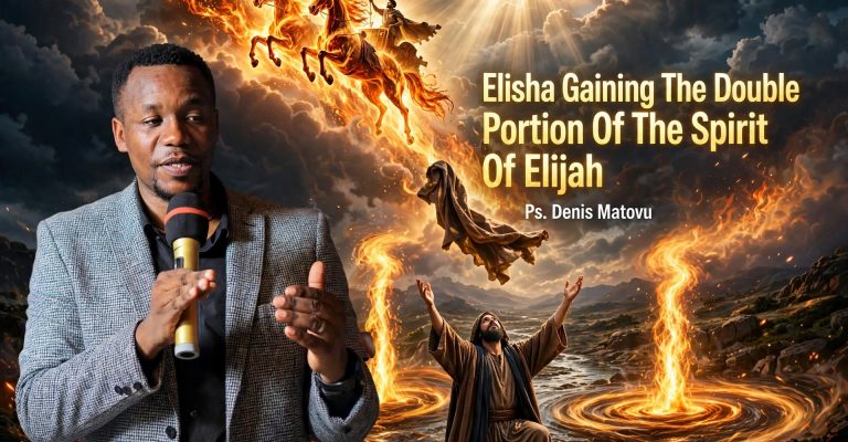 Elisha Gaining The Double Portion Of The Spirit Of Elijah