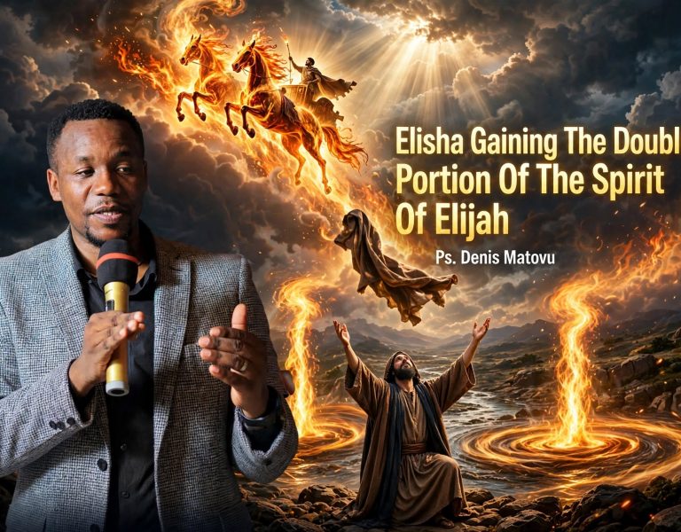 Elisha Gaining The Double Portion Of The Spirit Of Elijah