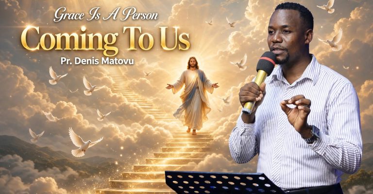 Grace Is A Person Coming To Us