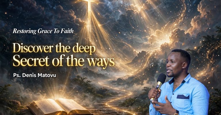 Restoring Grace To Faith, Discover the deep Secret of the ways