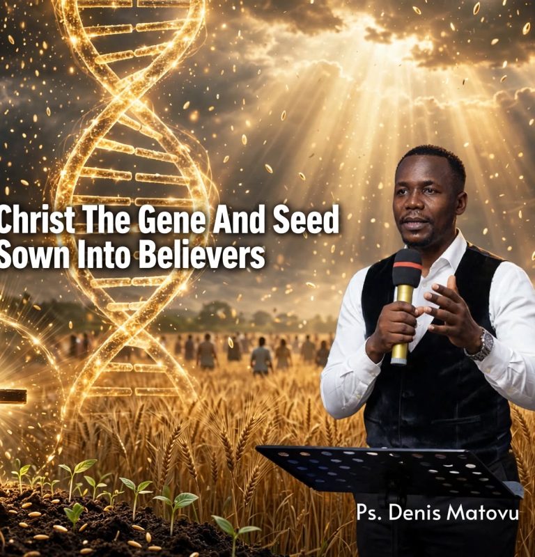 Christ The Gene And Seed Sown Into Believers