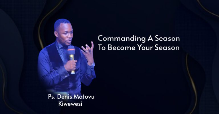 Commanding A Season To Become Your Season