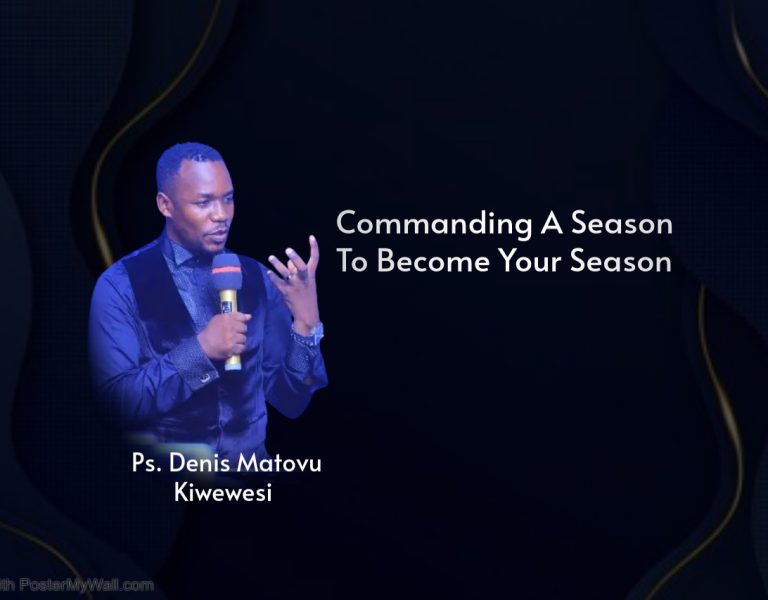 Commanding A Season To Become Your Season
