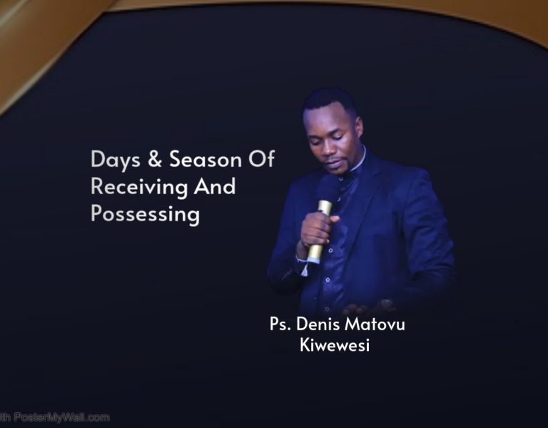 Days & Season Of Receiving And Possessing