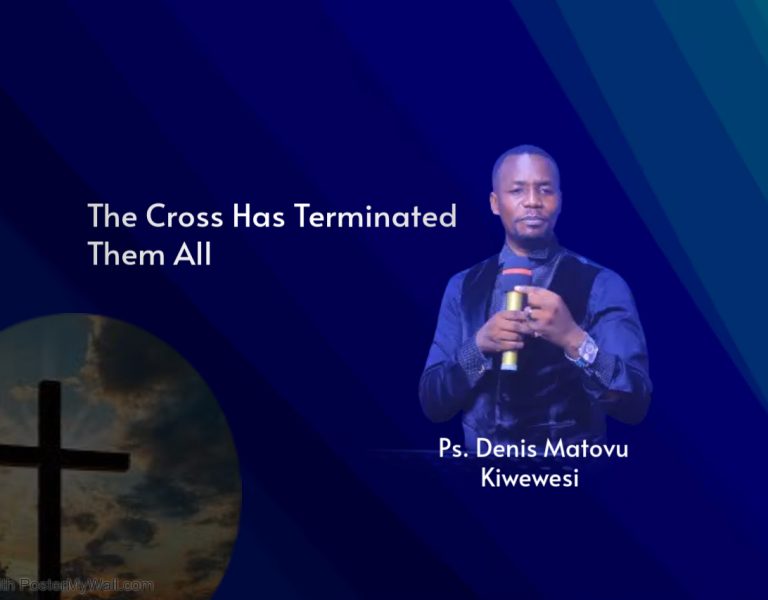 The Cross Has Terminated Them All