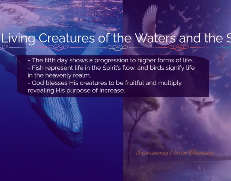 Devotional 228: The Living Creatures of the Waters and the Sky