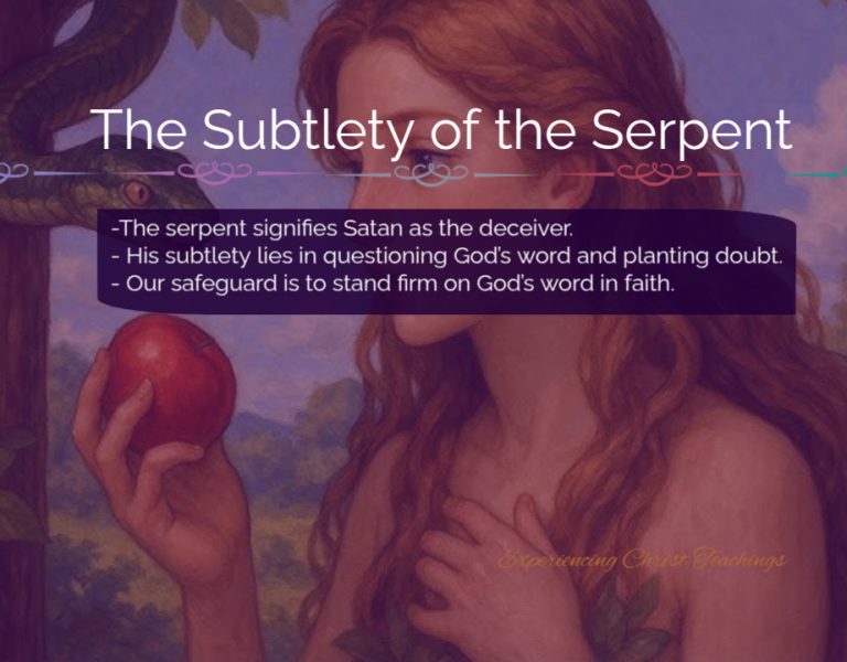 Devotional 241: The Subtlety of the Serpent