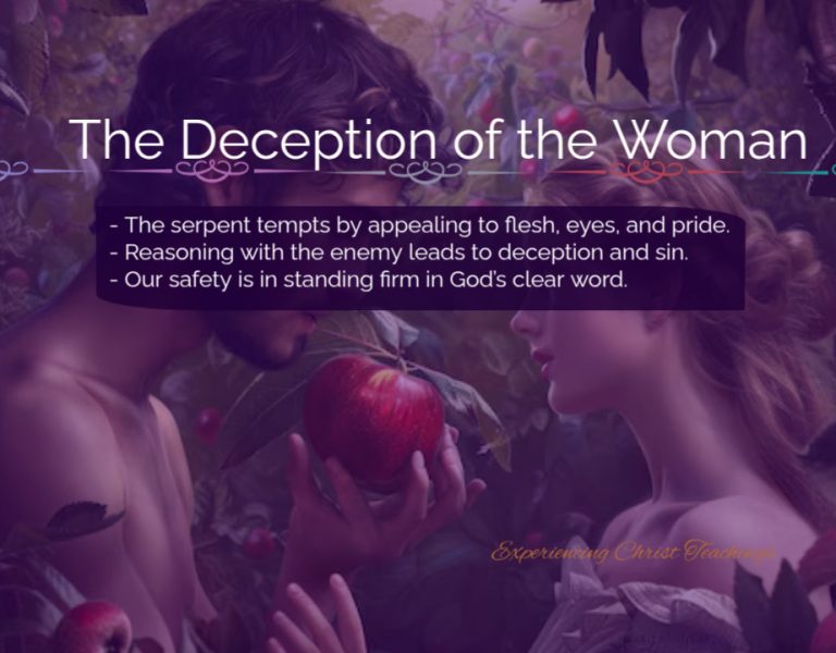 Devotional 242: The Deception of the Woman