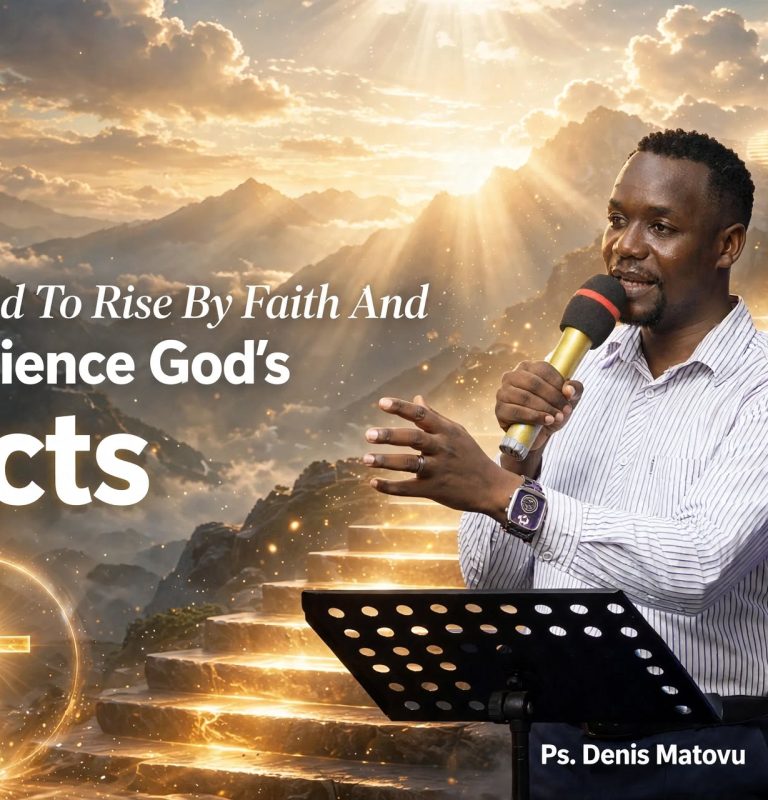 The Need To Rise By Faith And Experience God’s Facts