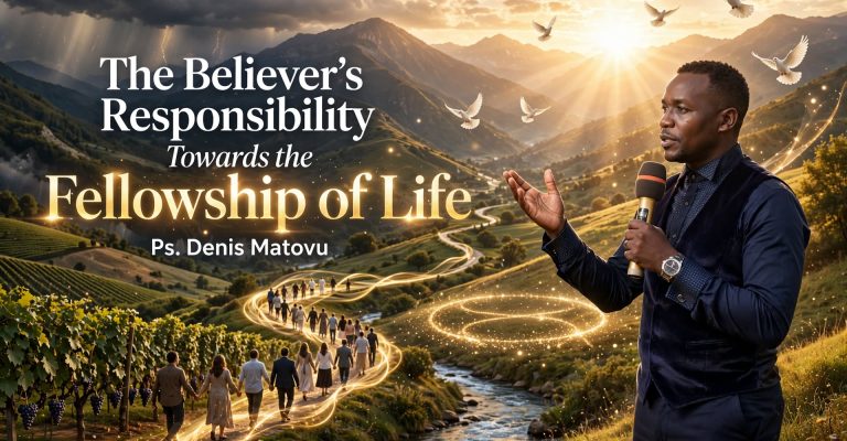 The Believer’s Responsibility Towards the Fellowship of Life
