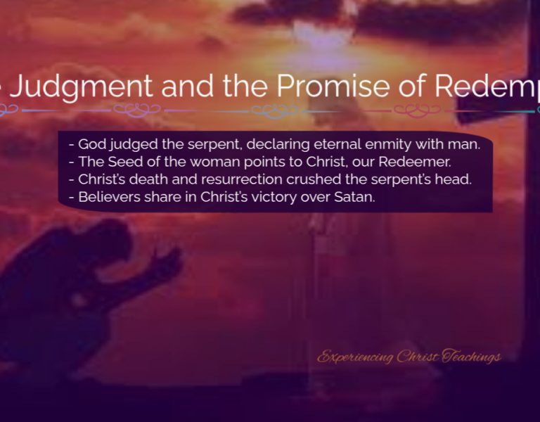 Devotional 245: The Judgment and the Promise of Redemption