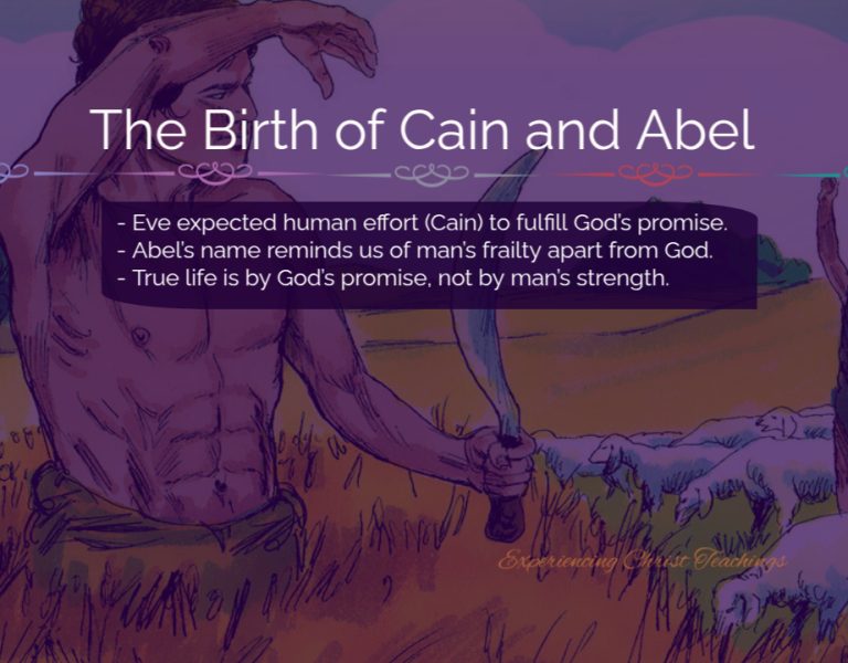 Devotional 249: The Birth of Cain and Abel