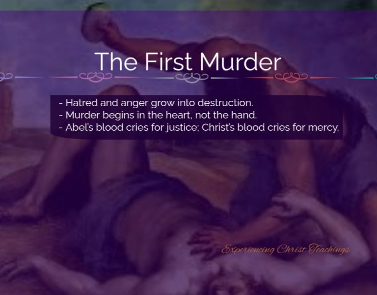 Devotional 252: The First Murder