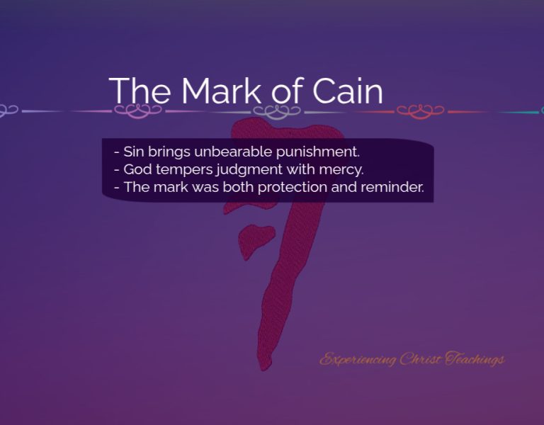 Devotional 255: The Mark of Cain