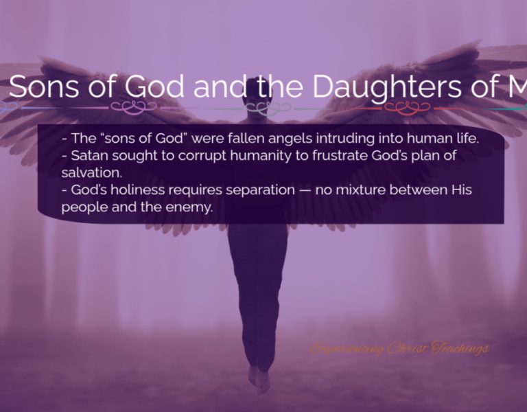 Devotional 266: The Sons of God and the Daughters of Men
