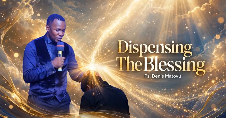 Dispensing The Blessing
