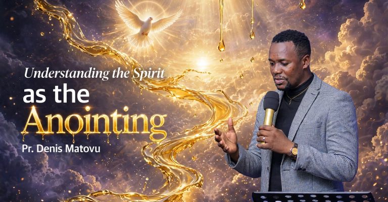 Understanding the Spirit as the Anointing