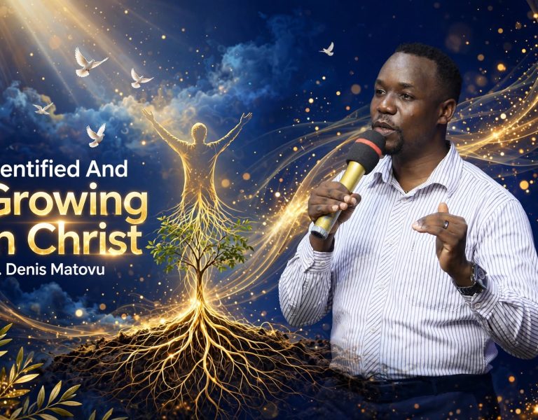 Identified And Growing In Christ. By Pastor Denis Matovu