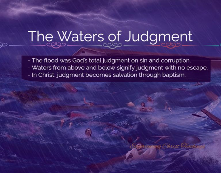 Devotional 281: The Waters of Judgment