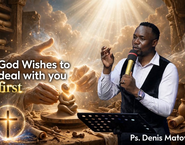 God Wishes to deal with you first