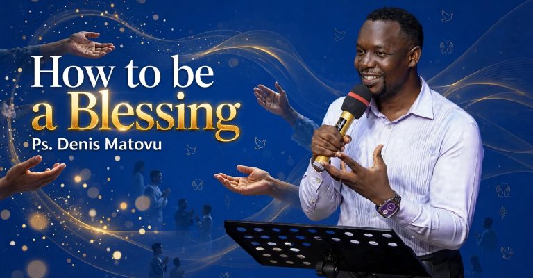 How to be a Blessing