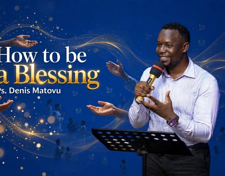 How to be a Blessing