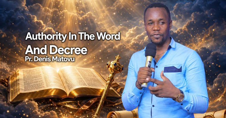 Authority In The Word And Decree