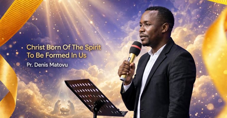 Christ Born Of The Spirit To Be Formed In Us