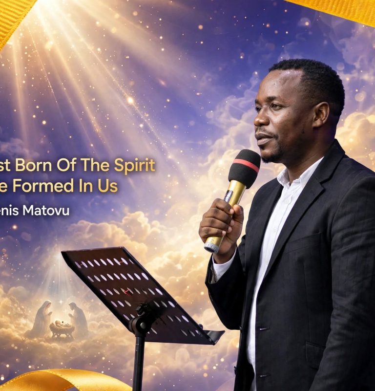 Christ Born Of The Spirit To Be Formed In Us