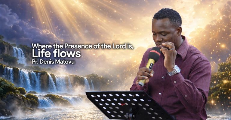 Where the Presence of the Lord is, Life flows