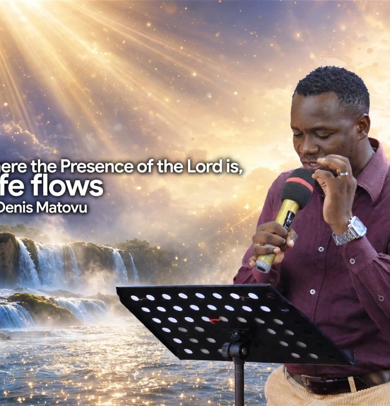 Where the Presence of the Lord is, Life flows